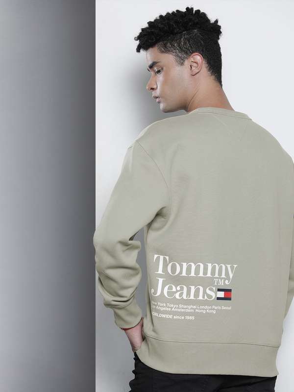 Tommy jeans sweatshirt grey Clearance