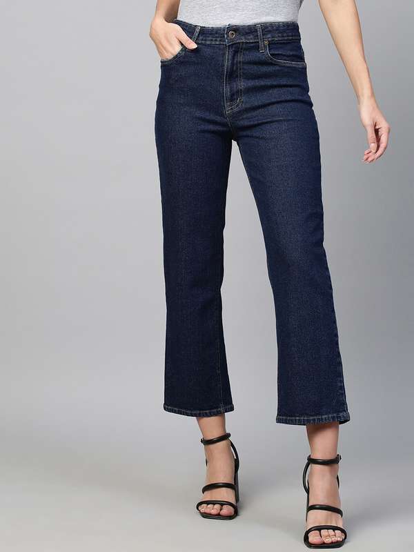 Get Body Fit Embroidered Denim Jeans 