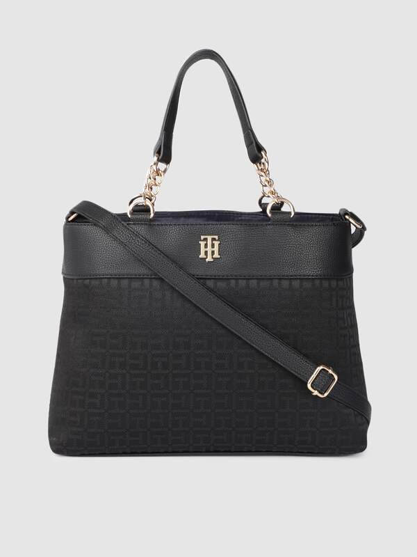 WOMEN FASHION Bags Fabric discount 64% Black Single Tommy Hilfiger Shoulder bag 