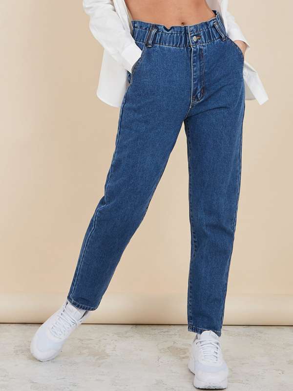 Paper bag mom online jeans