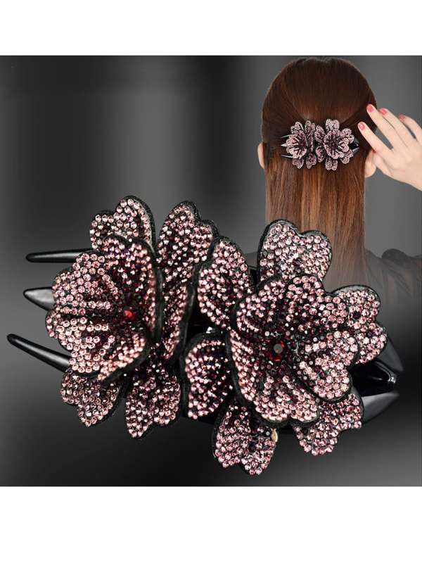 Rose Gold Butterfly Hair Clips  2 Pack  Claires
