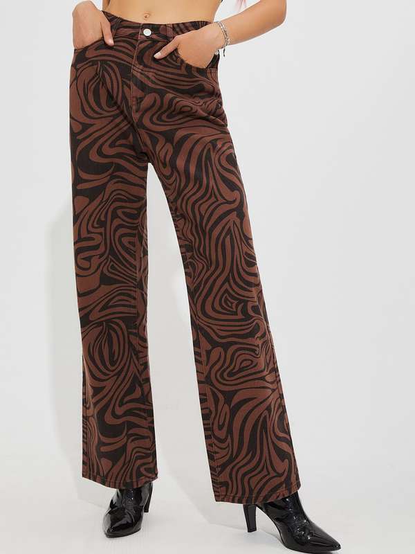 Coffee Brown Jeans - Buy Coffee Brown 