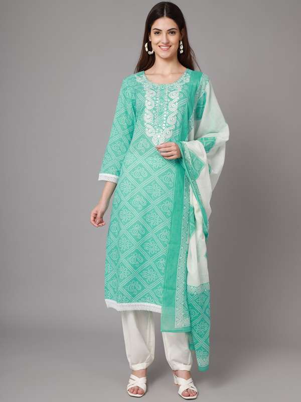 Myntra clearance churidar set