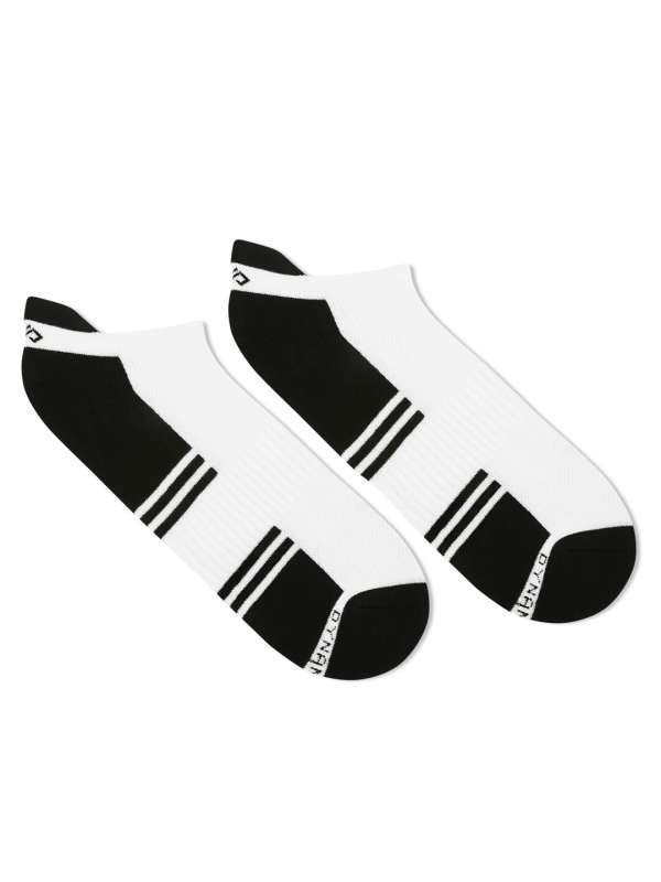 Buy WearJukebox Ankle Grip Socks Black (Pack of 2) Online
