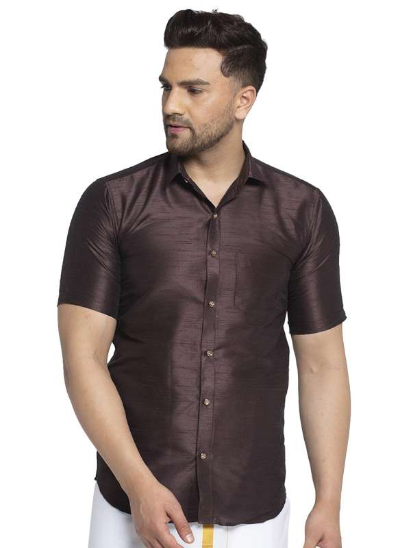 Party wear shirts for mens myntra clearance