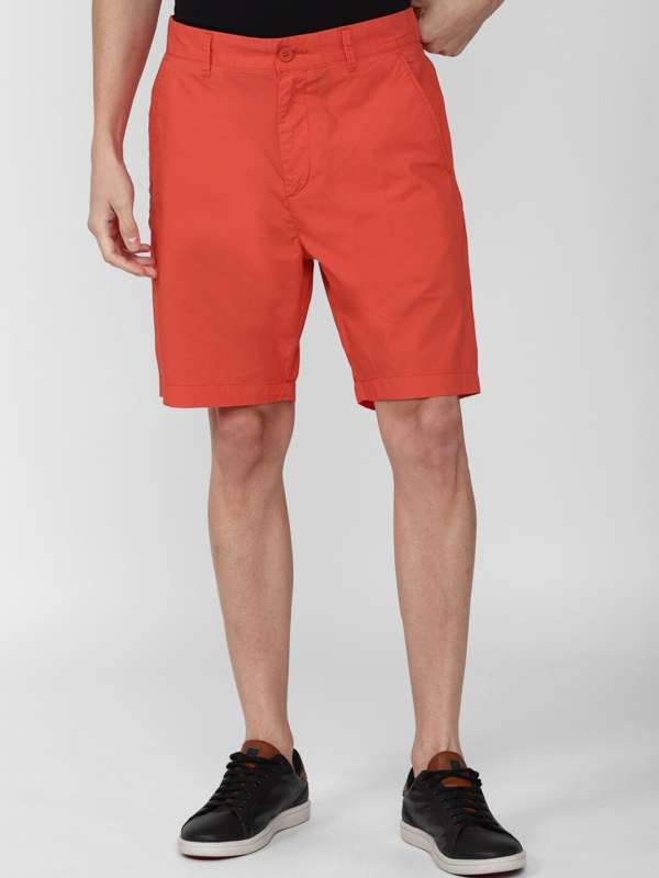 Orange Chino Shorts