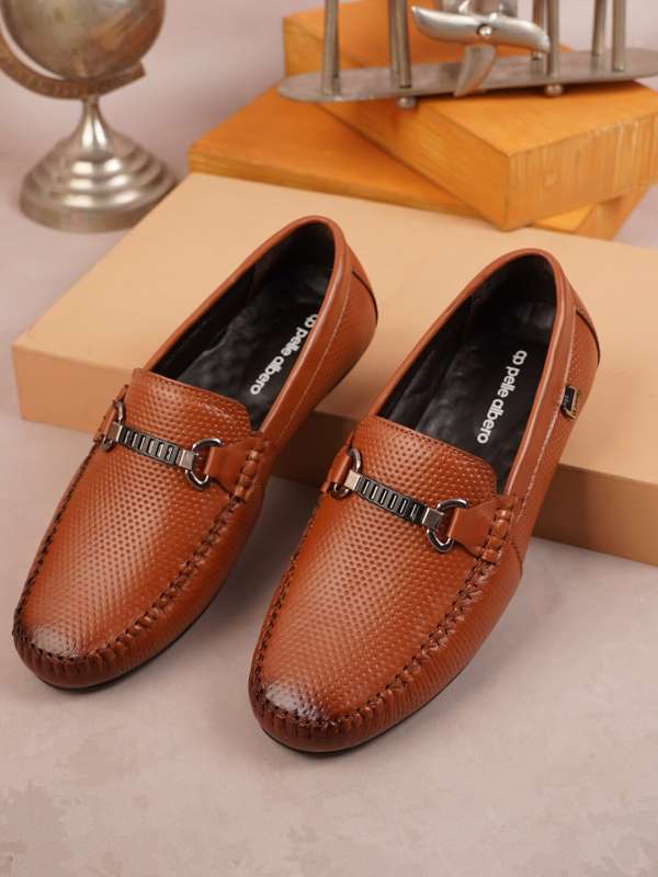 Mens loafers tan new arrivals leather