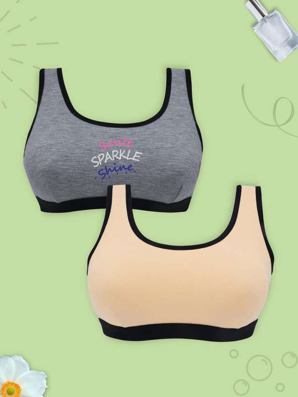 Buy Dchica Girls Thin Strap Single Layered Everyday Bra  Pack of 1 Pink Bra  Online at Best Prices in India - JioMart.