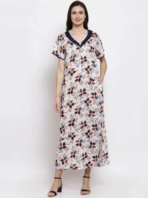 Night gown on sale on myntra