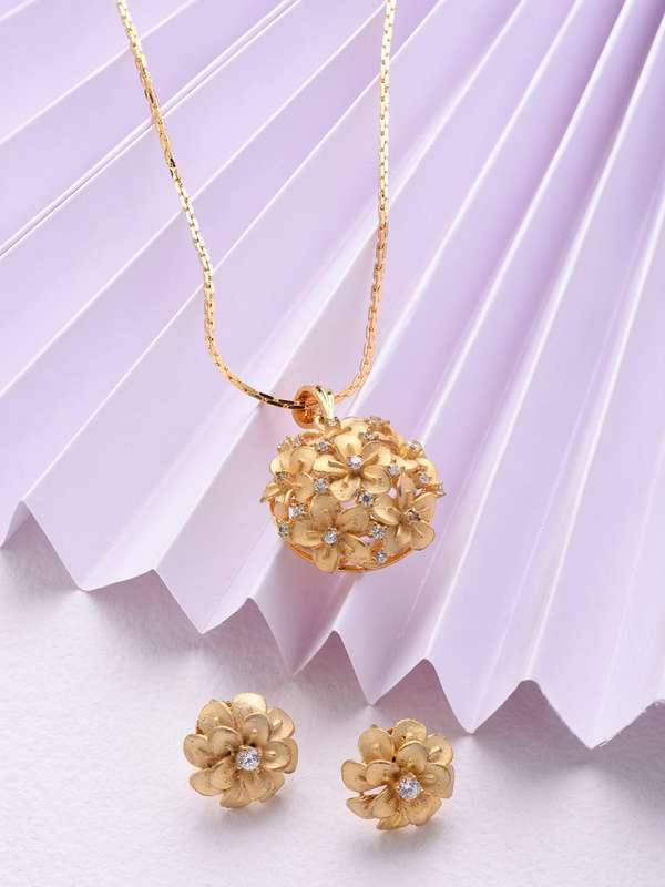 Pendant Set Earrings Jewellery 
