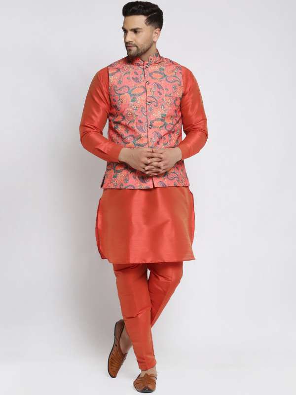 Latest orange kurtis online