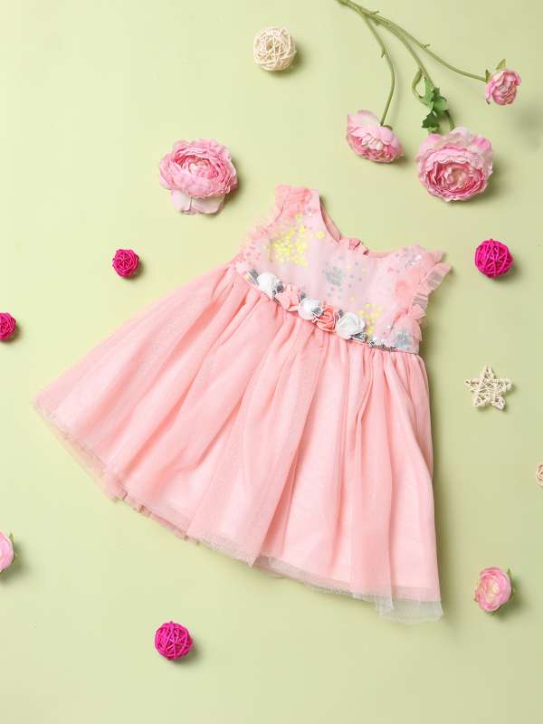 Girls Dress 2023 New Fashion Kids Solid Short Sleeve Princess Midi Dresses  For Girls 4 6
