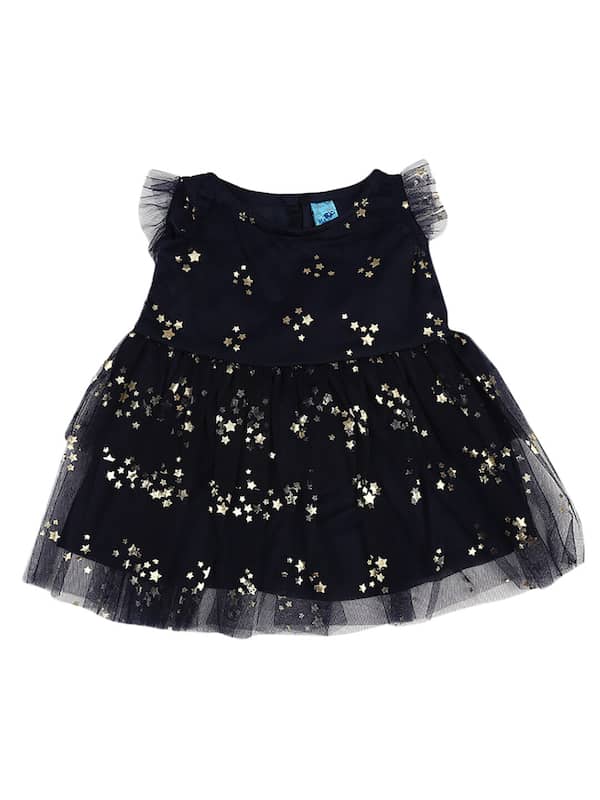 discount 68% Baby casual dress KIDS FASHION Dresses NO STYLE Navy Blue 18-24M 