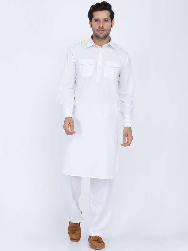 Pathani dress white shop