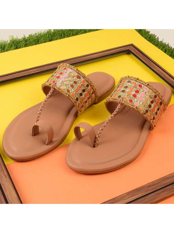 Multi coloured flat sandals 2025