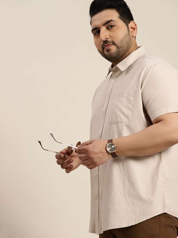 Men s Plus Size Shirts Buy Men s Plus Size Shirts online in India