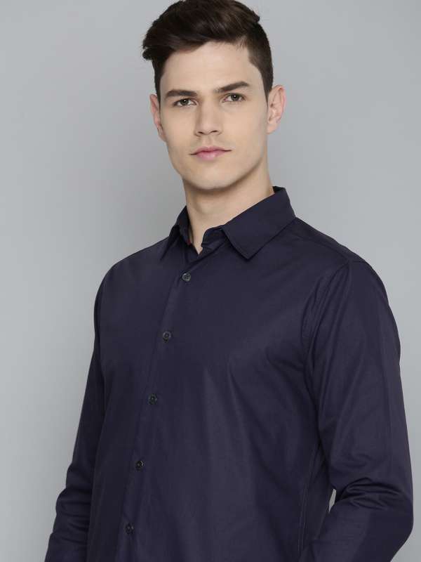 Levi's navy blue on sale shirt