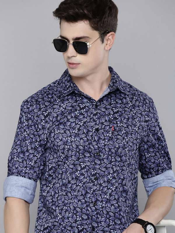 Levi's men's sales printed casual shirt