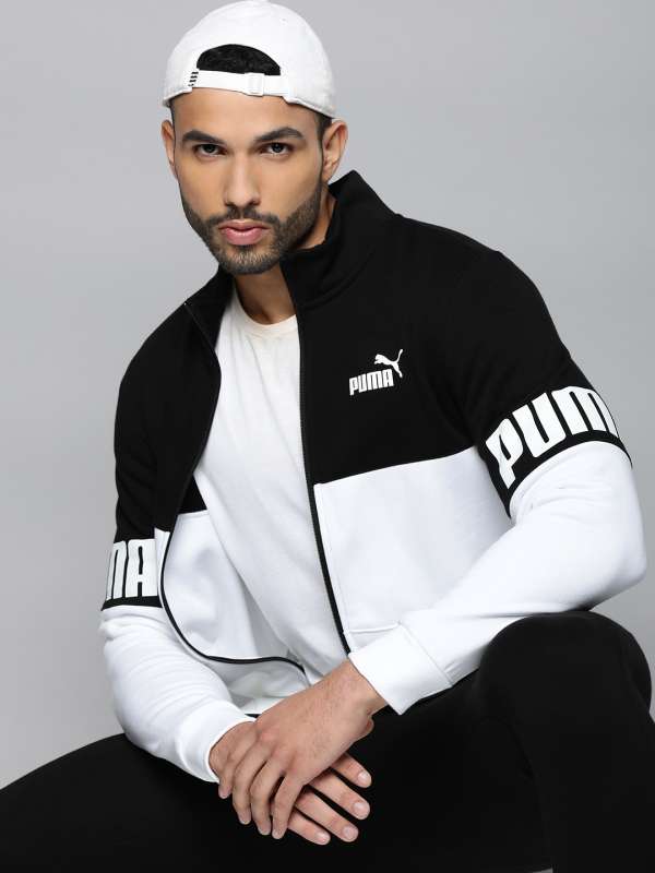 Puma Tracksuit Black And White | vlr.eng.br