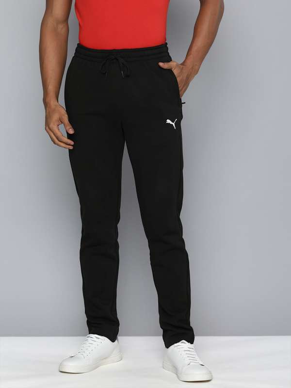 Buy Puma Men Black Solid Regular fit Joggers Online at Low Prices in India   Paytmmallcom