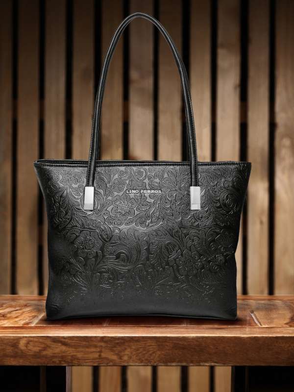 Lino Perros Bags : Buy Lino Perros Black Satchel Online
