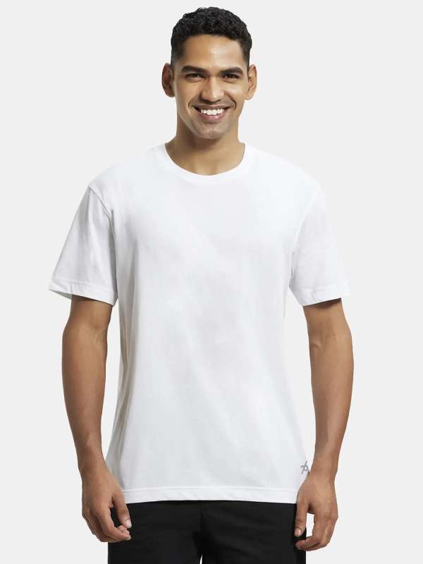 Jockey white t shirt price store