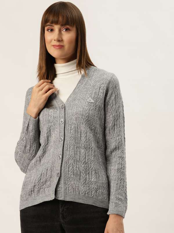Grey Women Sweaters Monte Carlo Rage 