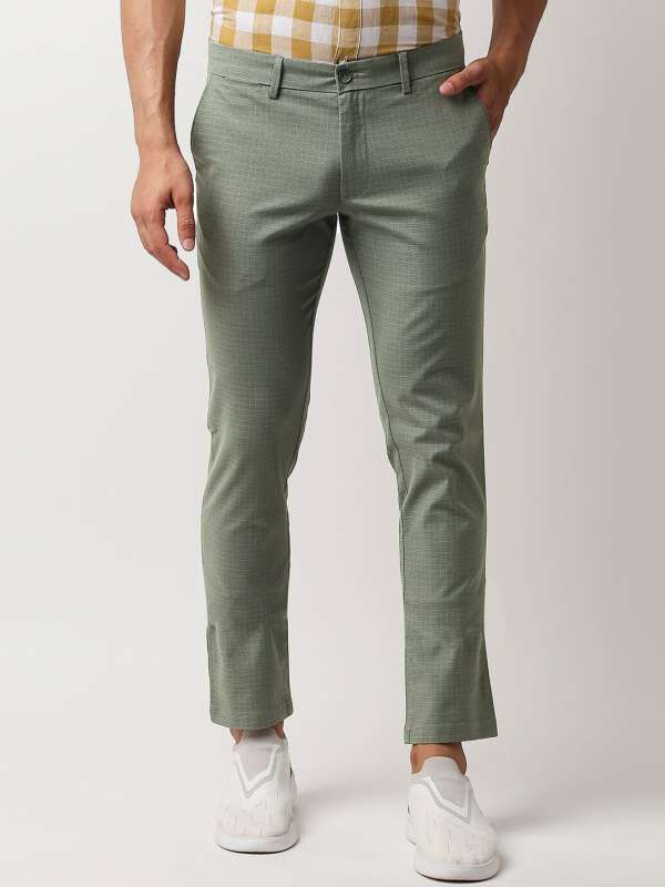 2 colors basic Casual Mens Trouser Slim Fit