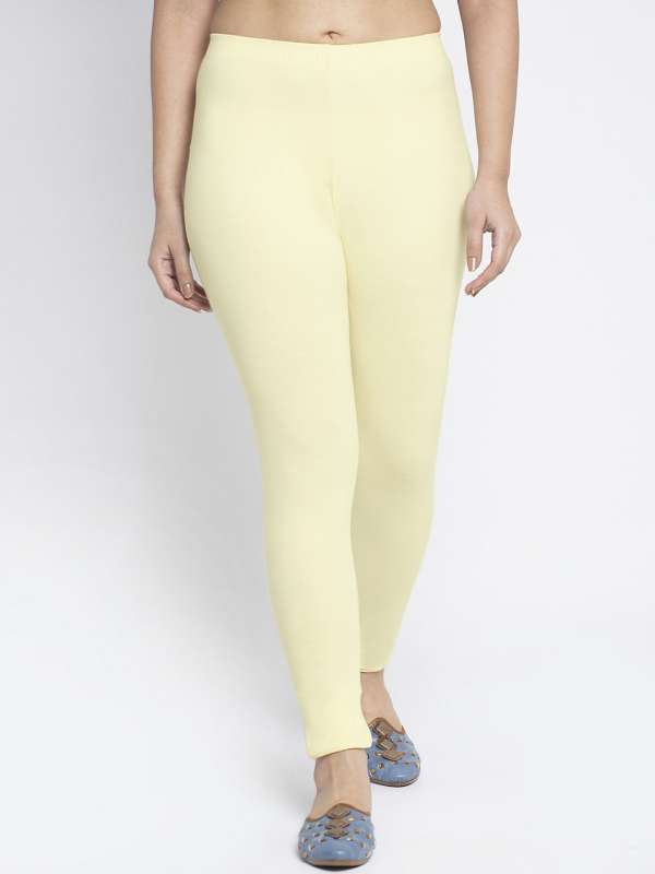 Leggings cream colour sales