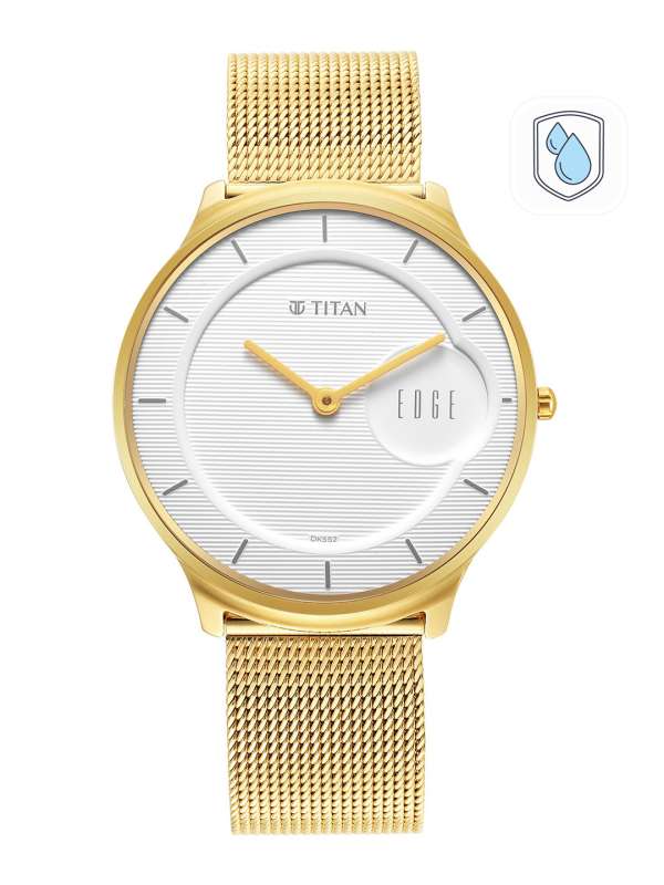 Titan shop white watch