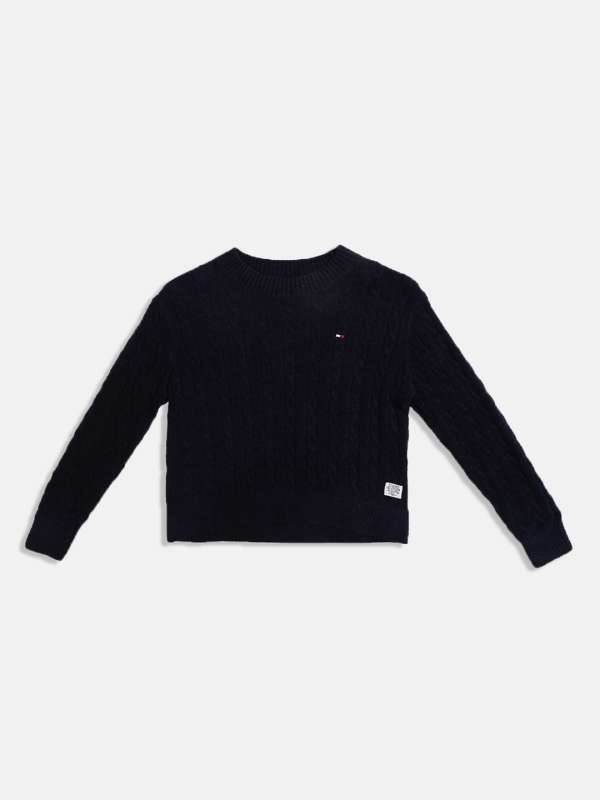 Tommy Hilfiger Navy Blue Sweaters Buy Tommy Hilfiger Navy Blue
