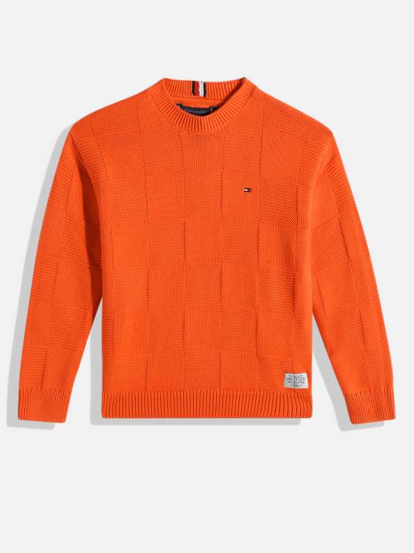 Orange tommy clearance jumper