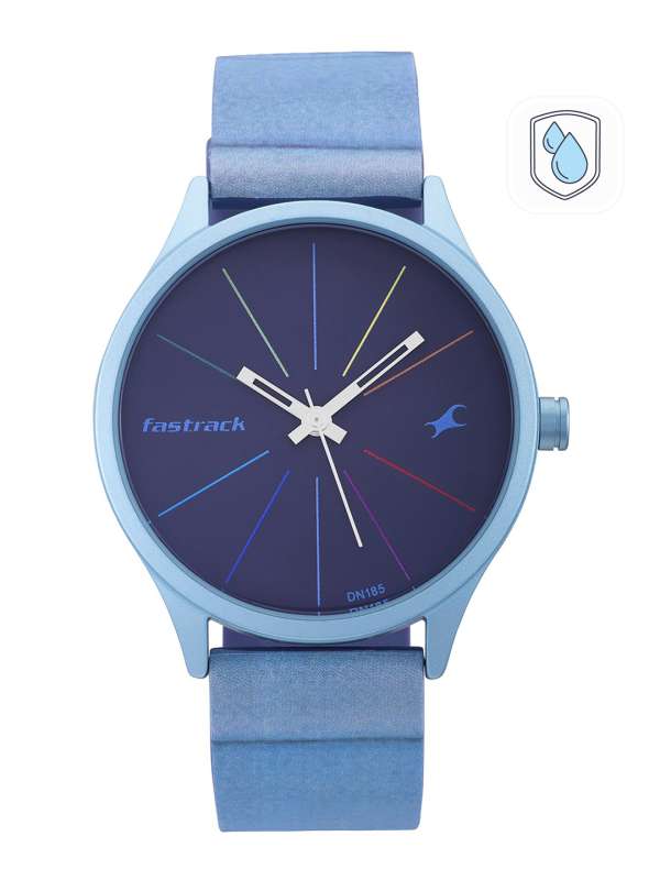 Fastrack blue colour watches outlet