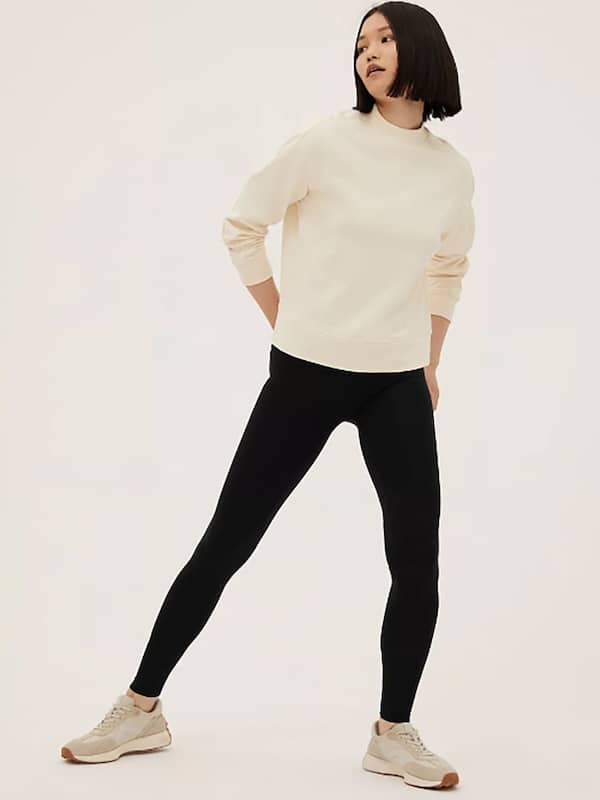 MARKS & SPENCER Solid Women Black Tights - Buy MARKS & SPENCER Solid Women  Black Tights Online at Best Prices in India