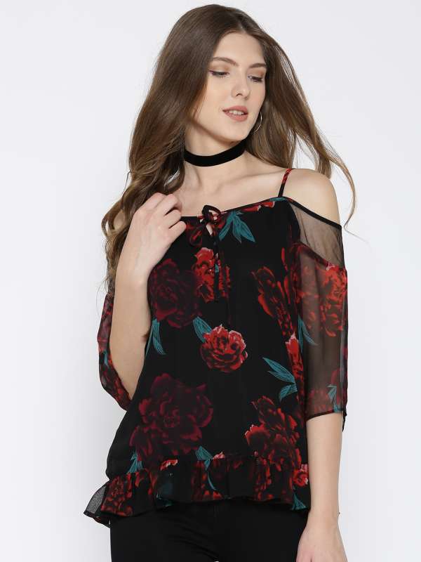 Bardot tops myntra best sale