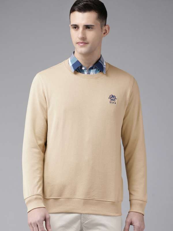 Beige Men Winter Wear S.oliver U.s Polo Assn Forever 21 Indian