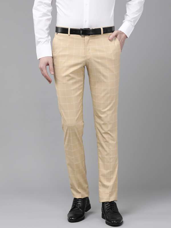 Buy Blackberrys Slim Fit Men Grey Trousers Online at Best Prices in India   Flipkartcom
