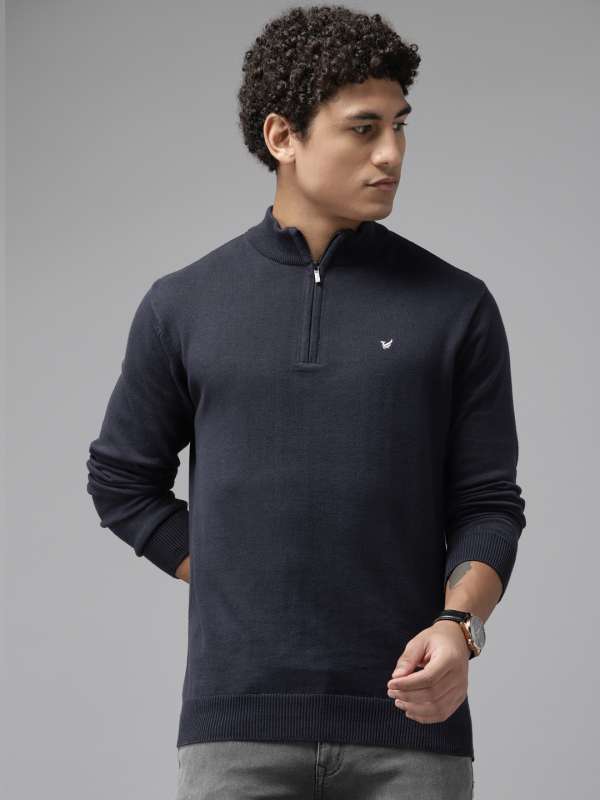 Blackberry shop half sweater