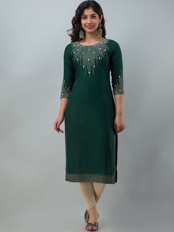 Boat Neck Kurtas | Buy Boat Neck Kurtas 