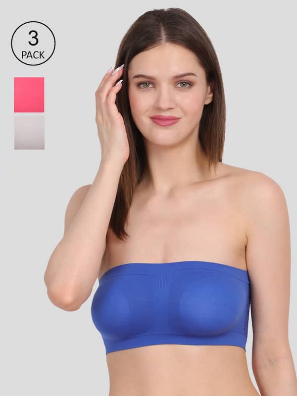 TRYLO Women's Non-Wired Bra (Alpa-57_Skin_32D): Buy Online at Best Price in  UAE 