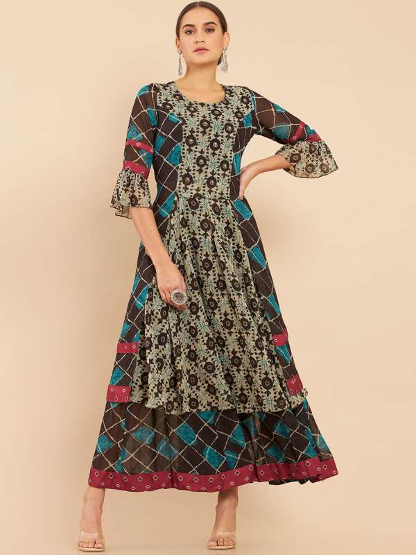 Myntra soch kurtis top