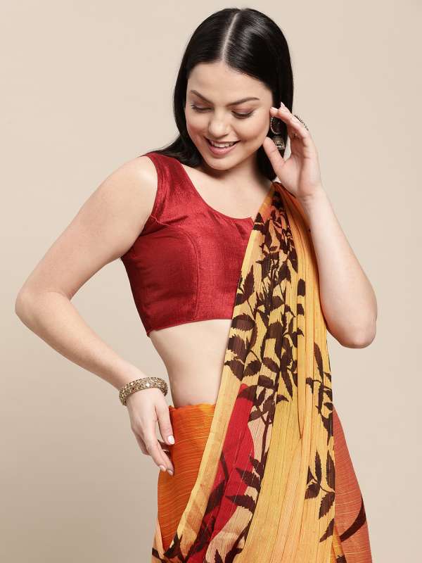 Myntra shaily sarees top