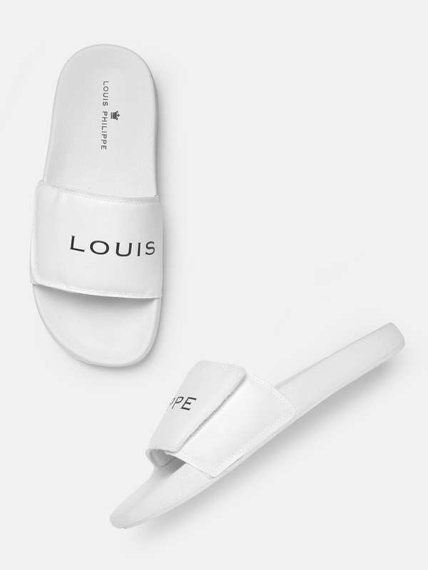 Louis Philippe White Flip Flops - Buy Louis Philippe White Flip Flops  online in India