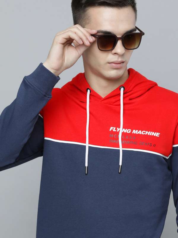 Flying machine top hooded sweatshirt