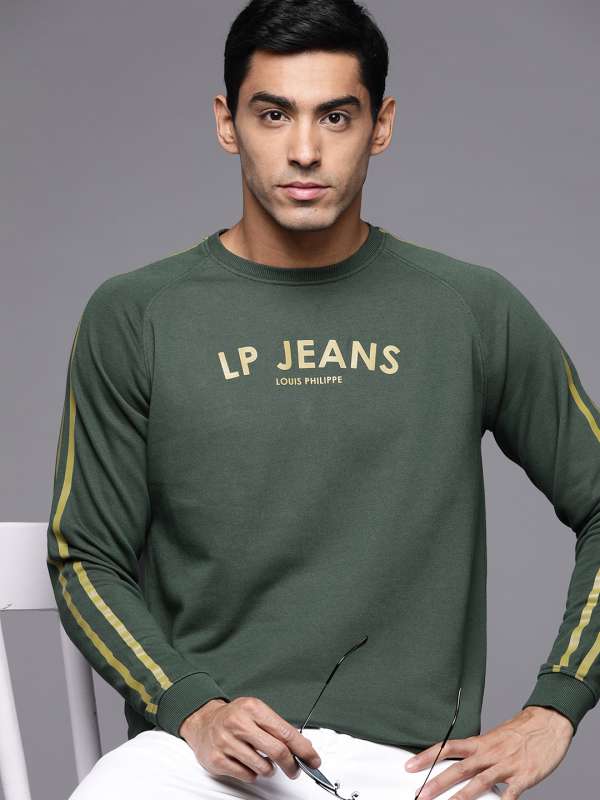 Louis Philippe Jeans Men's Cotton Sweatshirt