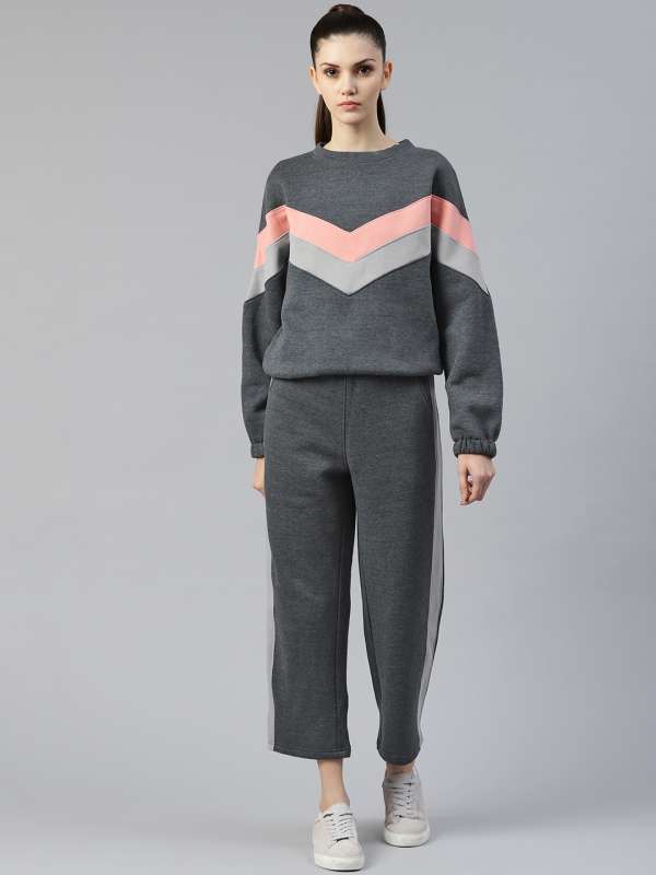 Cozy-Knit Printed Twist-Hem Hoodie & Jogger Sweatpants Set for Girls