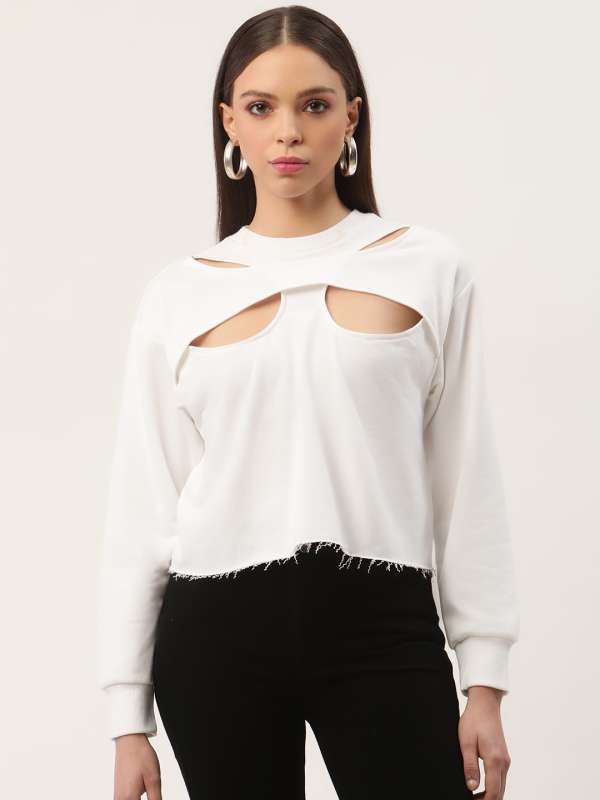 Forever 21 White Sweatshirts Buy Forever 21 White Sweatshirts