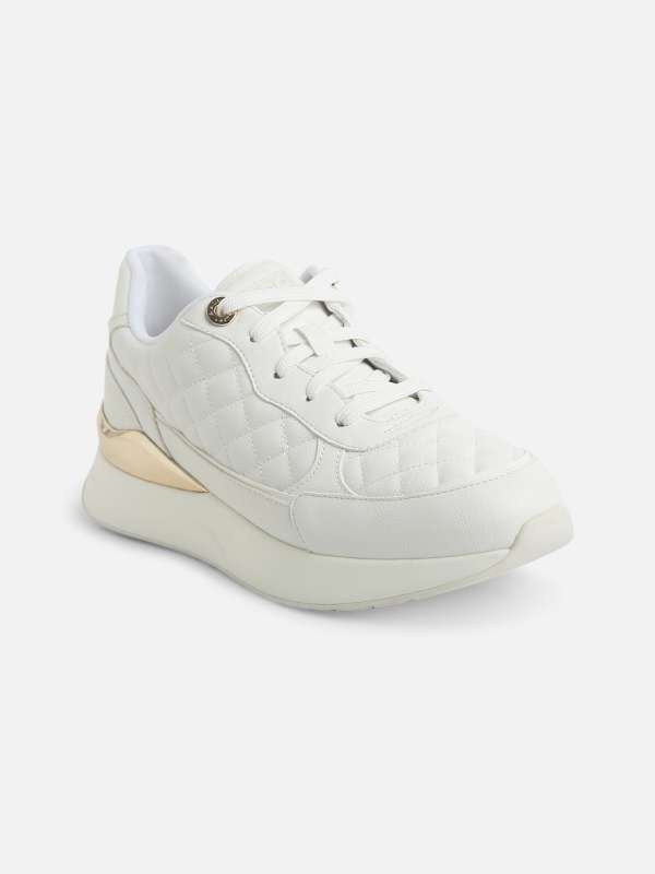 Aldo White Casual Sneakers - Buy Aldo White Casual Sneakers online in India