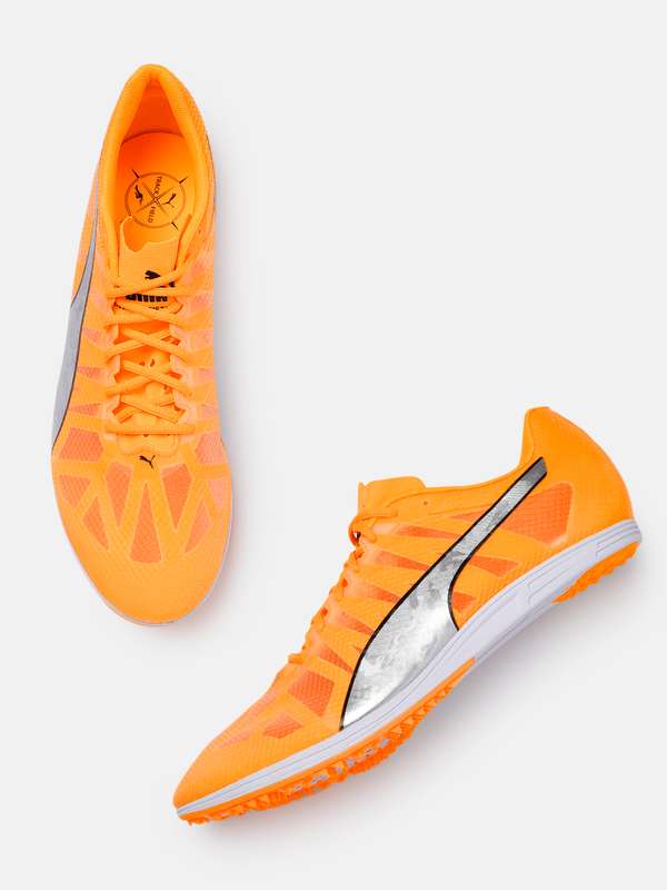 Buy Puma One8 Spike Gold Cricket Shoes 