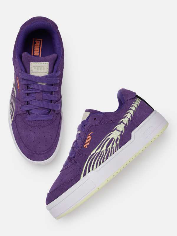 Puma suede purple men hot sale